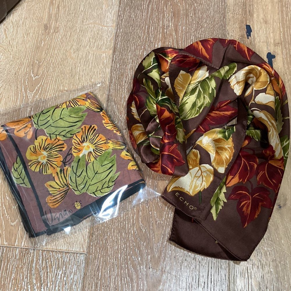 2 Vintage scarves-Vera and Echo!